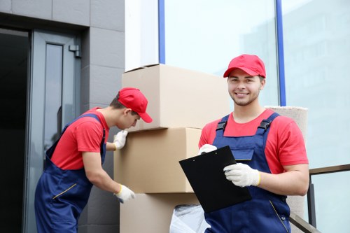 People using Gipsyhill Storage for organized household belongings