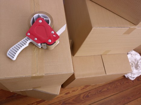 Prepared furniture items stored safely in Gipsyhill